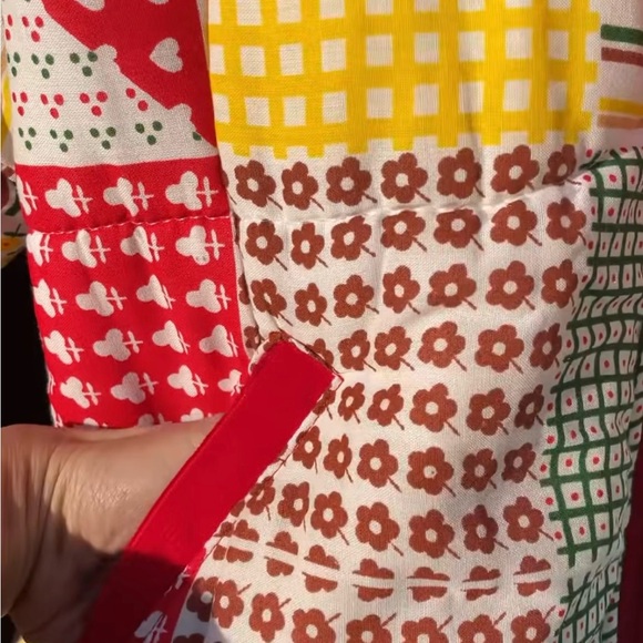 Colorful Patchwork Sleeping Bag jacket - Picture 4 of 7